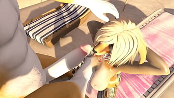 Beachside Furry Passion