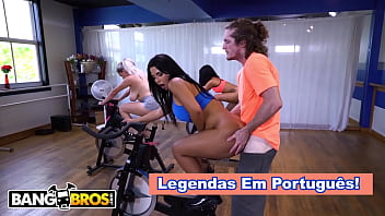 BANGBROS – Rose Monroe’s steamy workout with Portuguese subtitles!