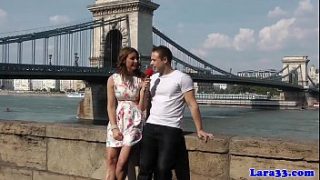 Mature European woman gets pounded hard by a hung stud
