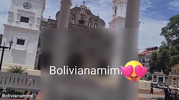 Strolling Pantyless in Panama’s Historic District – Full Video on bolivianamimi.tv