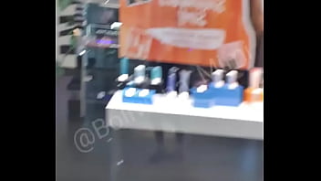 Pantyless at the mall, squirting hard