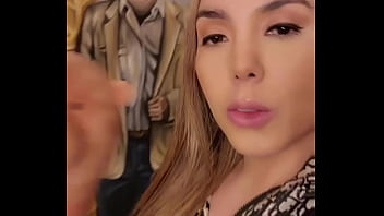 Pantyless pussy flashing at Pablo Escobar’s museum in Medellin