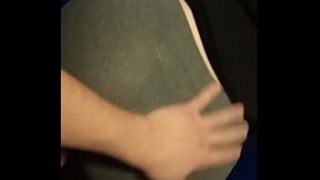 Hot young PAWG gets wild in the club!