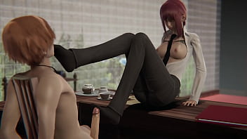 Makima Dominates Denji in Uncensored 3D Hentai Game