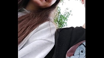 Young Tinder match gets wild with a stranger in the park