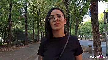 GERMAN SCOUT – FIRST ANAL FOR FLOPPY TITS TATTOOED TEEN NATASCHA STREET PICKUP AUDITION