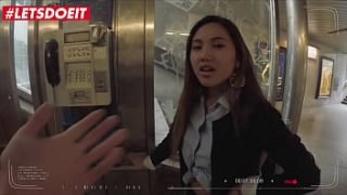 Asian Teen Explores Foreign Pleasures with a Huge Cock in Steamy POV Action